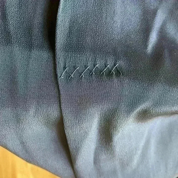 Vintage Embellished Black Blazer Cardigan with White Mink Detachable Fur Neck. - Picture 8 of 11